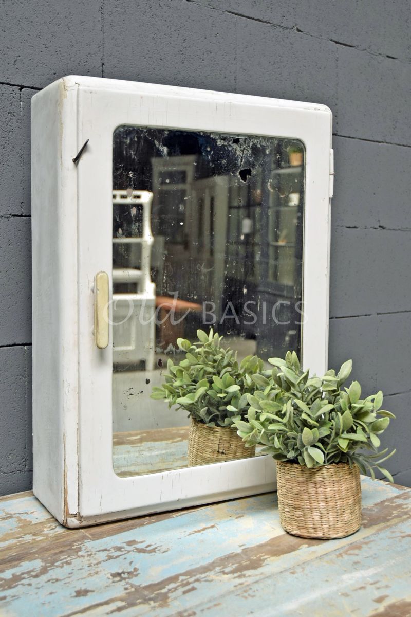 Hangkast, wit, materiaal hout